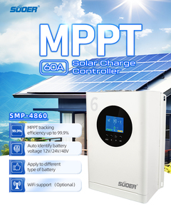 <span class=keywords><strong>Suoer</strong></span> alta calidad <span class=keywords><strong>40A</strong></span> 60A MPPT controlador de carga Solar inteligente 12/24/36/48V DC disponible Sistema de carga fuera de la red para el hogar - Product Image 6
