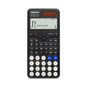 Calculatrice scientifique 417 fonctions, affichage naturel 12 chiffres, alimentation solaire, avec étui de protection, rose scolaire (OS - Product Image 5