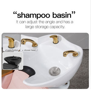 Madamcenter portátil eléctrico Spa champú cama masaje silla terapia de agua cabeza lavadora Silla De champú lavado de cabello - Product Image 3