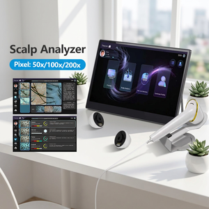 Analyseur capillaire portable pour le cuir chevelu – Scanner et détecteur de follicules pileux pour l'analyse des cheveux et les soins du cuir chevelu - Product Image 1