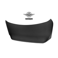 Couvercle de coffre en fibre de carbone préimprégnée style CS pour BMW M2 G87 Série 2 G42 2023+ Moulé sous autoclave, couvercle de coffre arrière complet