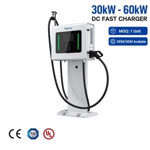 Chargeur rapide mural DC MIDA 40 kW -25~55 ℃   Système RFID POS OCPP 1.6/2.0 pour <span class=keywords><strong>garage</strong></span> domestique et parking commercial - Product Image 1