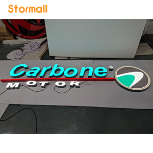 Insegna Luminosa 3D per Esterni, Lettere Logo a Canale LED, Pannello Pubblicitario in Acrilico Illuminato per Attività Commerciali - Product Image 3