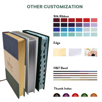 Service d'impression personnalisé OEM en gros, fabricant de livres religieux personnalisés avec gaufrage, couverture rigide, cadeau d'église, Bible