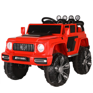 Mobil Listrik Anak 12V 7A Empat Roda Penggerak dengan Remote Control, Mainan Bayi, Dilengkapi Fungsi MP3, Penggerak Roda Off-Road, <span class=keywords><strong>2</strong></span> Kursi - Product Image 4