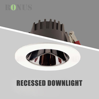 Spot LED encastré au plafond COB dimmable 30W à économie d'énergie pour intérieur