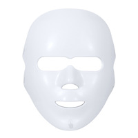 Masque de beauté LED à 7 couleurs pour le rajeunissement de la peau, soin du visage, 72 perles LED, 288 faisceaux lumineux, masseur facial