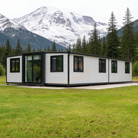 Maisons préfabriquées aux États-Unis, extensibles, 20 pieds, maison moderne, appartement préfabriqué 3 chambres et salle de bain