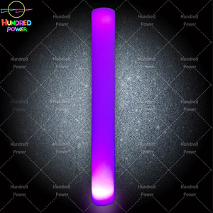 Hàng trăm điện dài Đảng Neon Glow chiếu sáng đa màu sắc cổ vũ dẫn bọt Gậy nhấp nháy ánh sáng-up đồ chơi - Product Image 5