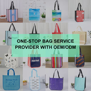 Eco personalizado reutilizable Tote no tejido bolso de compras reciclado no tejido con logotipo - Product Image 4