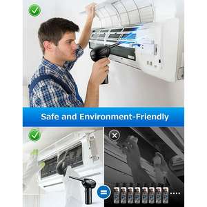 เครื่องเป่าลมทำความสะอาดด้วยไฟฟ้าแบบชาร์จไฟได้สำหรับรถยนต์/พีซี/คีย์บอร์ด/น้ำยาทำความสะอาดที่สะดวกสำหรับสัตว์เลี้ยง - Product Image 3