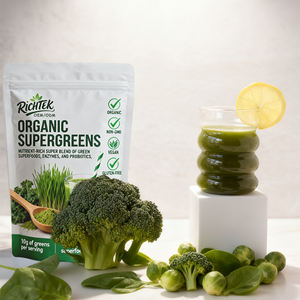 100% puro organico Super verde polvere Private Label Vegan salute integratore multivitaminico adattogeno enzimi digestivi - Product Image 5