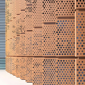 Les panneaux acoustiques perforés en métal avec des trous d'absorption saine conçoivent la maille perforée - Product Image 5