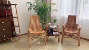 Chaise <span class=keywords><strong>de</strong></span> meubles <span class=keywords><strong>de</strong></span> salon <span class=keywords><strong>de</strong></span> balcon <span class=keywords><strong>de</strong></span> maison en rotin véritable importé d'Indonésie - Product Image 6