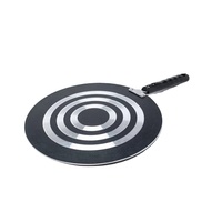 Wajan Penggorengan Pizza dan Pancake Anti Lengket Aluminium 30cm Serbaguna Buatan Cina dengan Gagang Bakelite