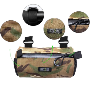 Free sample This <b>bicycle</b> <b>handlebar</b> bag by Source Factory has a quick-release mount and is compatible with smartphones - Product Image 3