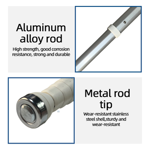 ไม้เท้าแบบหมุนได้ ยืดหดได้ ดีไซน์ใหม่ สำหรับผู้พิการทางสายตา - Product Image 5