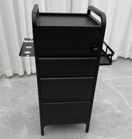 Chariot de travail de luxe Wallybeauty pour salon de coiffure, chariot de station de travail, chariots de salon, armoire métallique