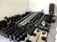 Máquina Smith Multifuncional Comercial con Cable, Entrenador Funcional, Power Rack, Equipo de Gimnasio Todo en Uno para Entrenamiento de Fuerza