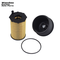 059115389K Kechen Conjunto de Carcasa de Filtro de Aceite de Aleación de Aluminio con Junta de Goma y Tornillos para Modelos Volkswagen Audi, Nuevo, 1 Año de Garantía
