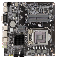 Motherboard Intel H81 Baru LGA1151 Antarmuka SATA Grafis Terintegrasi Faktor Bentuk ITX 8GB DDR4 untuk Server/Workstation