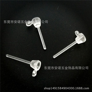 Plastic <b>Earring</b> <b>Posts</b> Transparent Resin Mixed Shapes For <b>Earring</b> Making Jewelry Findings Components - Product Image 3