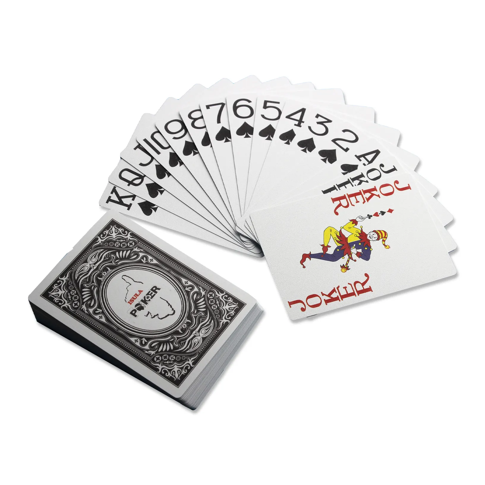 Fabrik schöne Joker Jumbo Poker in Zinn Box hochwertige Reise benutzer definierte Druckpapier Spielkarten