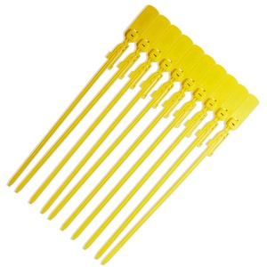 Sceau de sécurité en plastique ERPS400T avec porte-étiquette, déchirement rapide sans outil, scellés de sécurité en plastique - Product Image 3