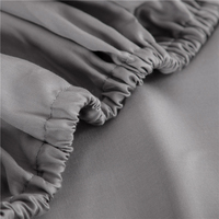 Joyeux Noël – Ensemble de draps plats 300TC rafraîchissants en viscose de bambou 100 % biologique, personnalisable, écologique, certifié OEKO-TEX