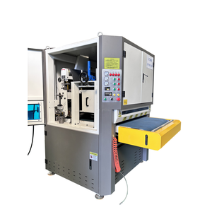 Máquina de desbarbado de pulido de biselado de Metal de borde de hoja de acero inoxidable comercial para lijado de eliminación de rebabas de placa de Metal - Product Image 3