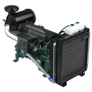 Conjunto gerador de motor diesel Volvo 125kva 100kw Silencioso de melhor qualidade