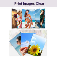 115g 135g 180g 200g 230g A3 A4 Taille Brillant Jet D'encre Photo Autocollant 135gsm Papier Photo Enduit
