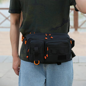 Bolsa de Pecho de Nailon para Hombre, Directo de Fábrica, para Campamento, Senderismo, Pesca Táctica, Mochila Bandolera, Bolsa Cruzada para Señuelos - Product Image 6