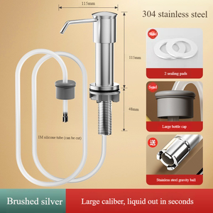 <span class=keywords><strong>Extractor</strong></span> de Detergente <span class=keywords><strong>para</strong></span> Lavavajillas de Acero Inoxidable 304 <span class=keywords><strong>para</strong></span> Uso Doméstico, Juego de Tubos Extensibles, Manual, de un Solo Orificio, Ecológico, <span class=keywords><strong>para</strong></span> Líquidos - Product Image 6