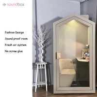 Экологически чистые Роскошные офисные капсулы Soundbox, производители, креативные офисные будки для фрилансеров