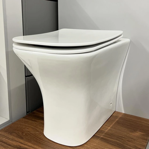 WC Orbit Square in Vari Colori - Bidet da Pavimento - Toilette di Lusso Estremo Elettroplaccato per Bagni Compatti - Product Image 6