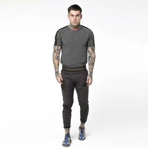 Camiseta Premium de Manga Corta, 200 g/m², 100% Algodón, Ecológica, Suave, Informal, para Verano, Ropa Urbana, Personalizable, OEM, Marca Privada, de Fábrica - Product Image 4