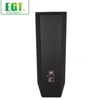 Enceinte Line Array Q1 Pro 2x15" 2 voies 1200W 50Hz-20kHz en bois pour concerts