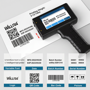 Impresora de Inyección de Tinta Portátil Willita WLD-L1 de 600 DPI |   Impresora de 12.7mm Semiautomática de Secado Rápido para Imprimir Fecha, Lote y Código QR en Tuberías Metálicas y Telas - Product Image 3