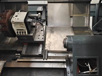 Tour CNC à banc incliné TCK86A avec tourelle servo, vis à billes HIWIN et guides linéaires pour le tournage de précision des métaux