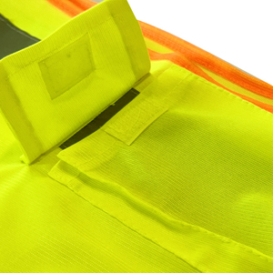 CITICITY Chaleco de Seguridad Reflectante de Alta Visibilidad para Tráfico, Poliéster Naranja, Múltiples Bolsillos, con Cremallera, para Construcción - Product Image 4