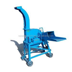 Máquina eléctrica de fácil manejo para picar forraje seco y fresco de maíz, paja, pasto y ensilaje para granjas ganaderas. - Product Image 2