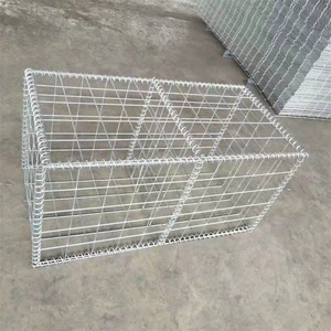 2m x 1m x 1m Acier inoxydable Autre Treillis métallique <span class=keywords><strong>Triple</strong></span> Twist Gabion Woven Gabion Wire Mesh Box Roll - Product Image 2