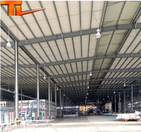 Le métal moderne de stockage de cadre en acier Offre Spéciale jette l'entrepôt de structure métallique utilisé par bâtiments