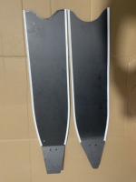 Palmes de natation professionnelles en fibre de carbone pure, durables et personnalisées de haute qualité Palmes de plongée gratuites