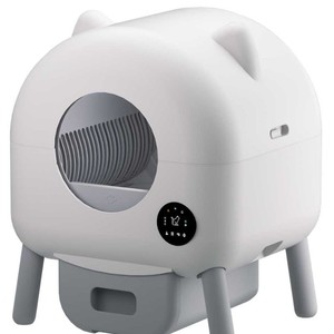 Nouvelle litière intelligente pour chat avec fonction autonettoyante pour les excréments et la litière - Product Image 1