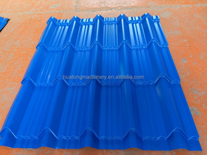 Đầy đủ tự động dễ dàng hoạt động kim loại Roof tấm tráng men ngói cuộn tạo thành máy - Product Image 4