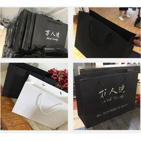 Sacs en Papier Personnalisés pour Boutiques, Sacs Cadeaux en Carton avec Poignée en Soie