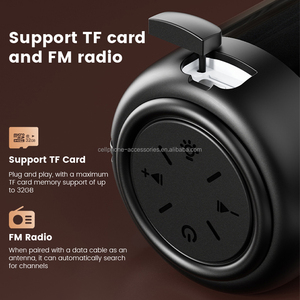 Từ RGB <span class=keywords><strong>Bluetooth</strong></span> Loa Có Thể Thu Vào Cơ Sở 360 ° Stereo Âm Thanh TWS Ghép Nối Mang Theo Dây Đeo Di Động Đài Phát Thanh SD Ánh Sáng Ban Đêm - Product Image 4