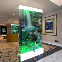 Panneau mural à bulles d'eau découpé au laser en acrylique avec éclairage LED, étanche, pour décoration murale intérieure – Vente chaude